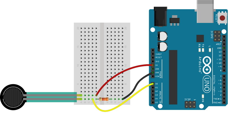 Connetti il sensore di forza ad Arduino_3