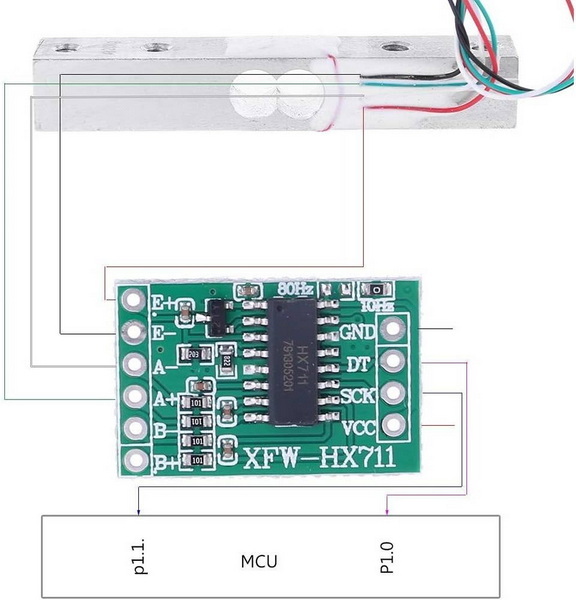  Assemble Load Cell with Hx7117