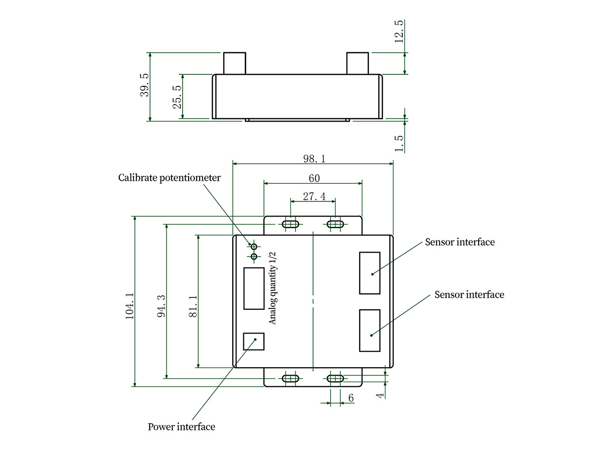 2 Channel Analog Amplifier 0-10V