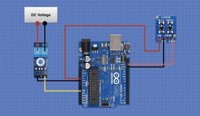 Arduino -spanningssensor