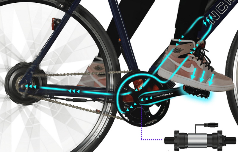 un sensor de torque en un ebike_1