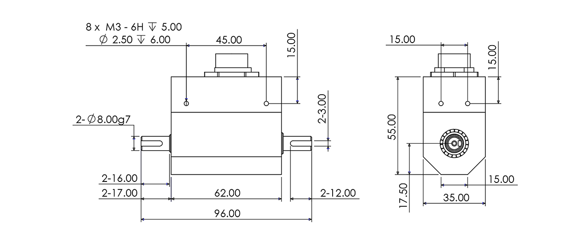 Inline Rotary Torque Sensor