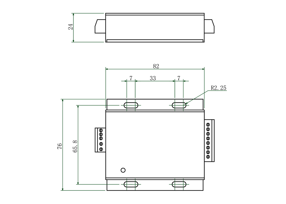 4 Channel Analog Amplifier 4-20mA