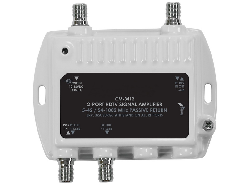 Jak připojit kanál Master CM-2412 2 Port Signal Signal zesilovač