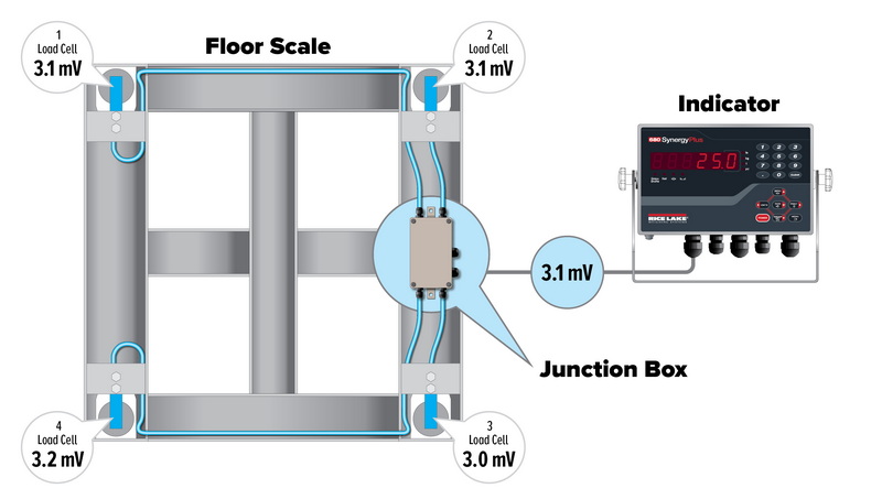 How To Send Load Cell Signal To Two Places?