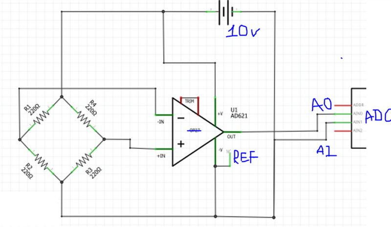 load cell amplifier analog output3