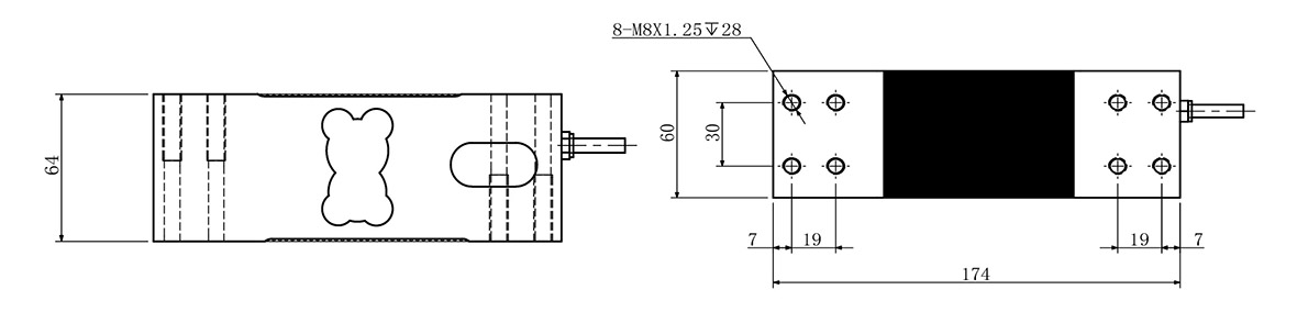 Electronic Single Point Load Cell