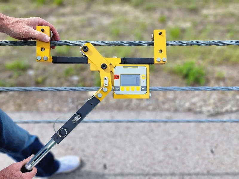 wire rope tension sensor
