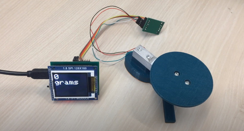 Mostra l'input dalla cella di carico in Arduino_2