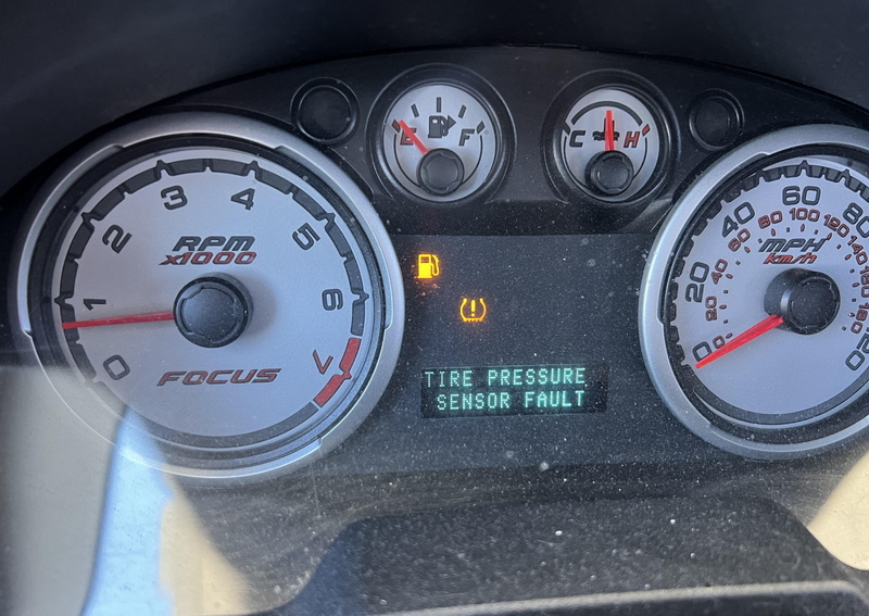 Tire Pressure Sensor Fault