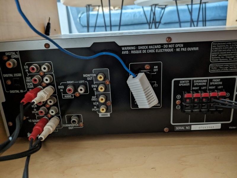 Comment connecter l'amplificateur du signal vidéo à la télévision
