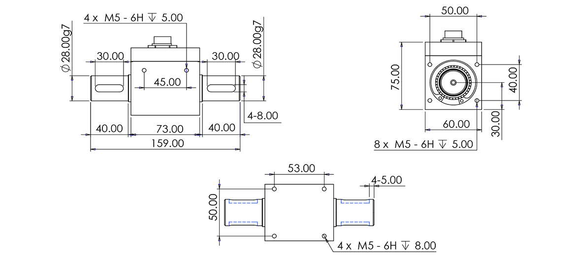 Non-Contact Dynamic Torque Sensor