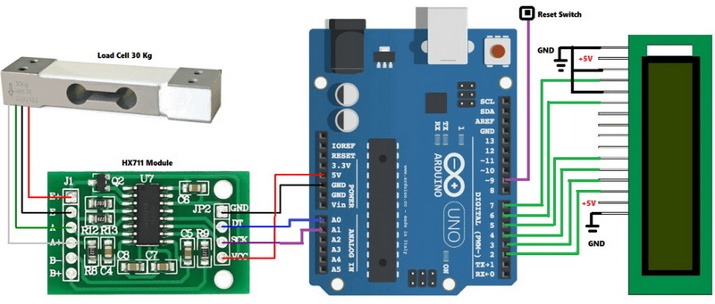 100kg Load Cell Arduino