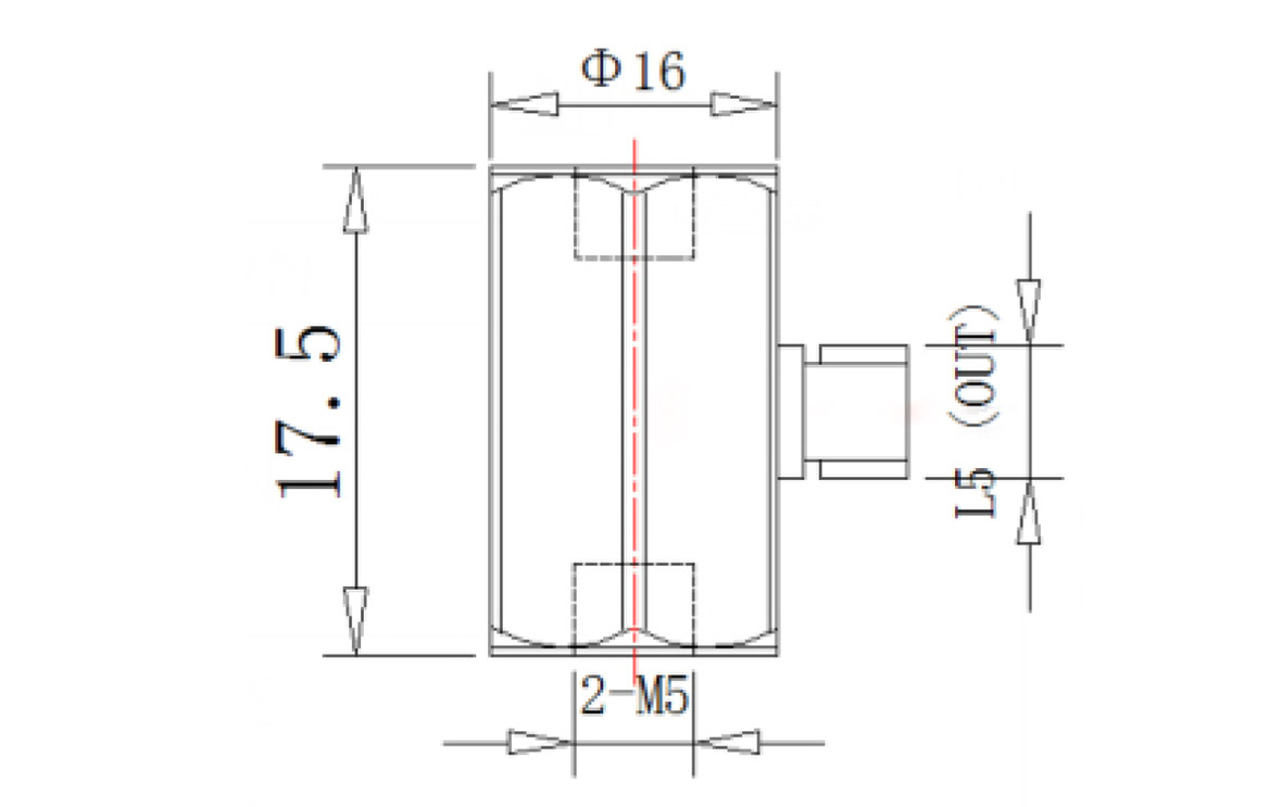 Bidirectional piezoelectric tension compression load cell