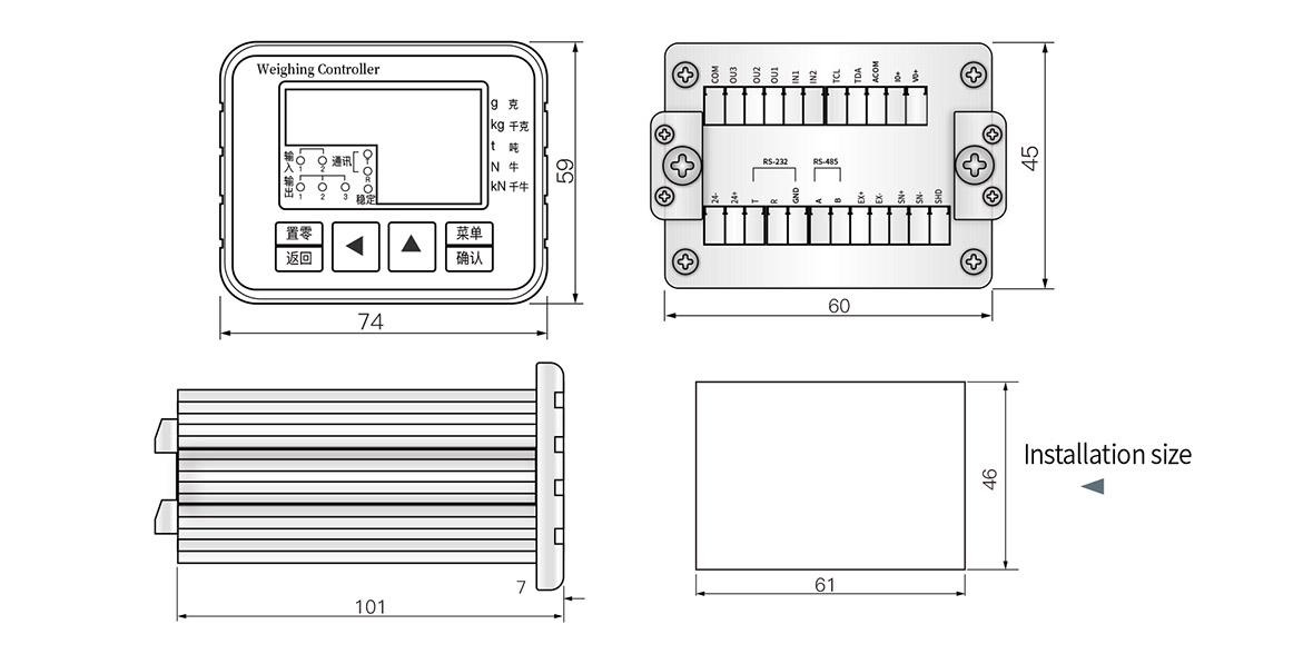 Strain Gauge Indicator