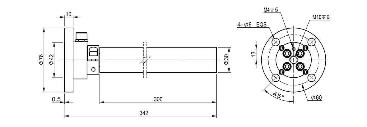 Cantilevered Roller Tension Sensor