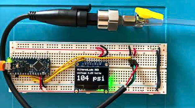 Arduino zatěžovací buňka