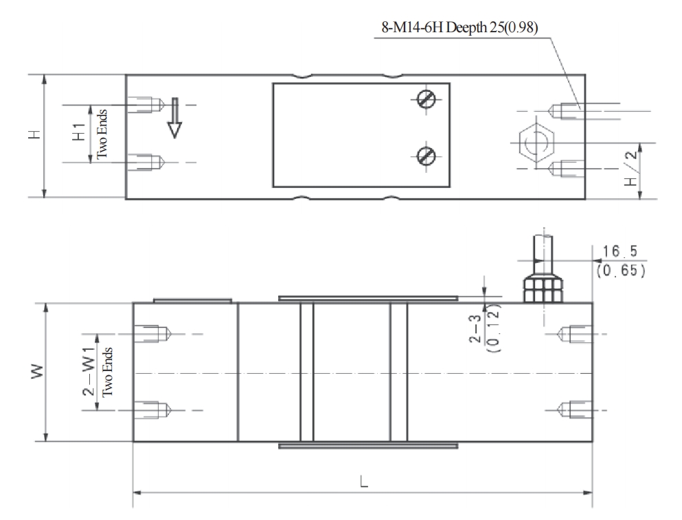 Belt Scale Single Point Load Cell